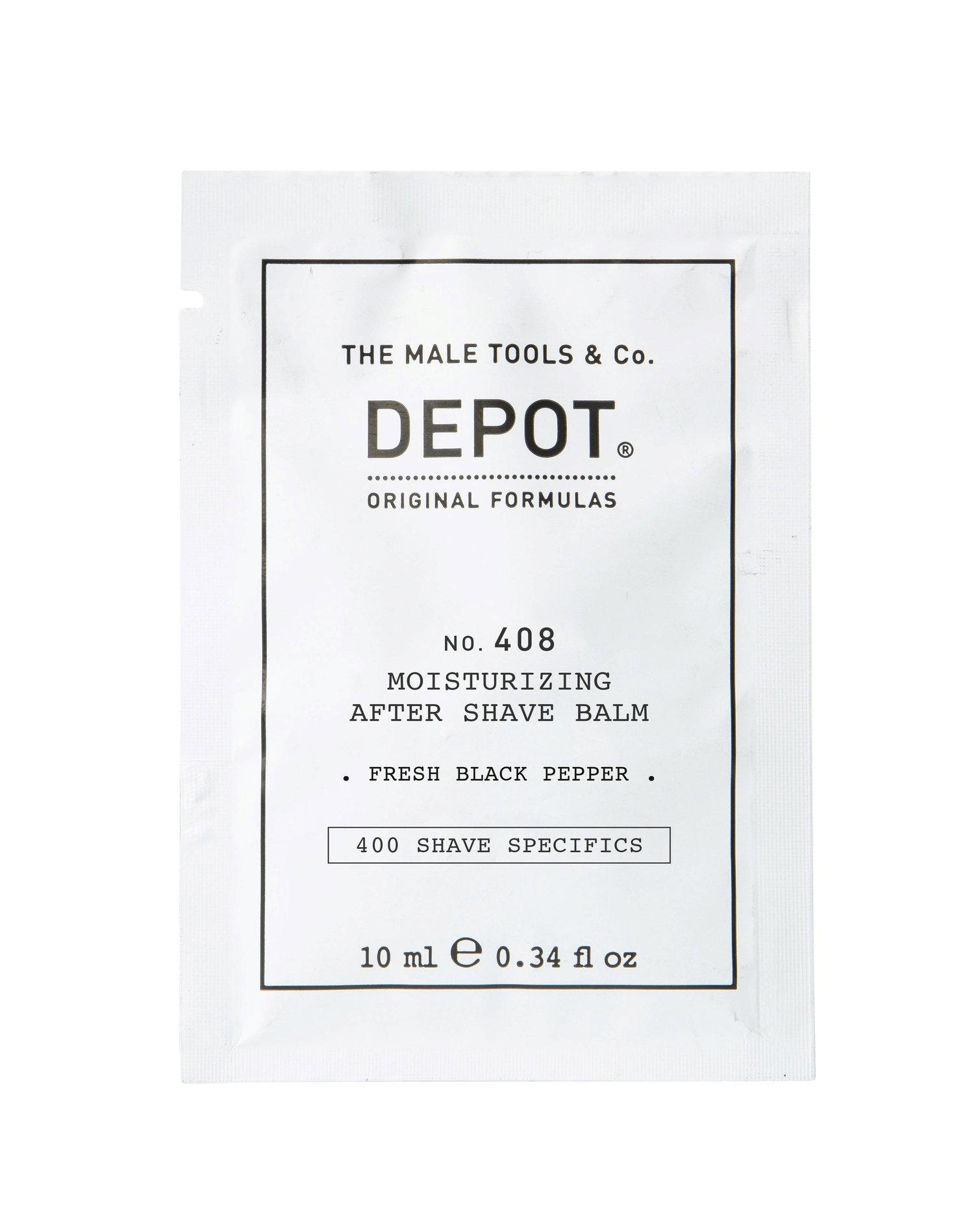 Vadan SRL Depot, 400 Scheer Specifieke Items Nee. 408, Verse Zwarte Peper, Hydraterend, Aftershave Balsem, 10 ml