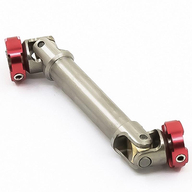 Metal Flange Head Transmission Shaft CVD for 1/14 Tamiya RC Truck 1/10 RC Car SCX10 D90 RC4WD AXIAL