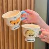 Super Cute Bread Cup Girls Home Drinking Cup Office Ceramic Mug Breakfast Cup Birthday Gift