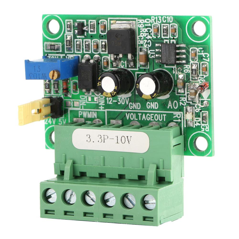 3.3V PWM Signal to 0 10V Voltage Converter D A Digital Analog PLC Module