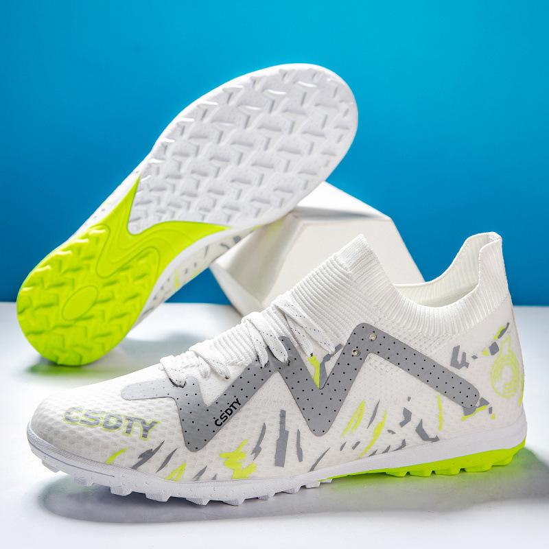 New Breathable Adult Men's and Women's Football Shoes Student Ground Spikes AG Broken Nails TF Training Shoes 2025