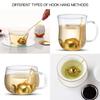 1pc Loose Leaf Tea Infuser Ball, Stainless Steel Tea Strainer Set With Chain And Drip Trays, Tea Filter For Mug, Cup And Pitcher