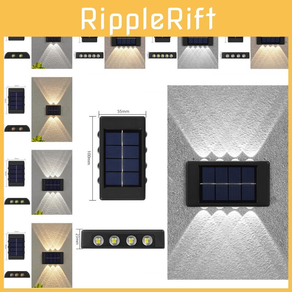 Lamp Solar Wall Outdoor Luminous Lighting Garden Fence Decoration Sunlight Light