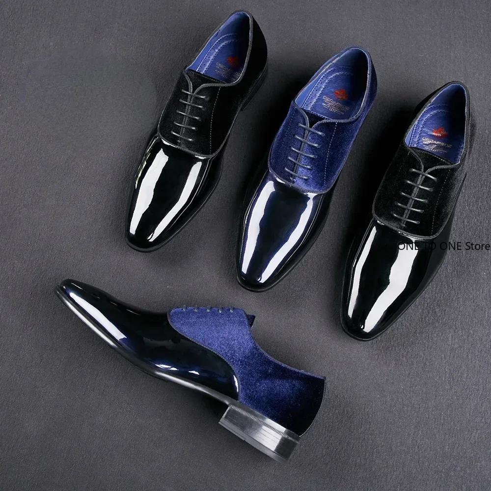Fashion Men Dress Shoes Men Spring Wedding Fashion Office High Quality Leather Comfy Business Man Formal Shoes 2024 Men Shoes