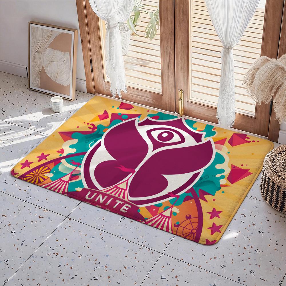 tomorrowland Floor Mat Eco Flannel Doormat Non Slip Odorless Indoor Floor Rug Soft Short Plush Home Mat