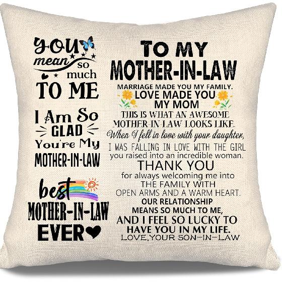 To My Bonus Daughter Gift Ideas Throw Pillow Covers for Bonus Daughter from Bonus Mom Bonus Dad Birthday Graduation Thanksgiving