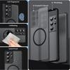 Custodia S25 S24 Ultra Plus Armor Opaca Magnetica Per Samsung Galaxy S25 S24 S23 S 25 Ultra Plus Custodie Copertura Opaca Ricarica Wireless