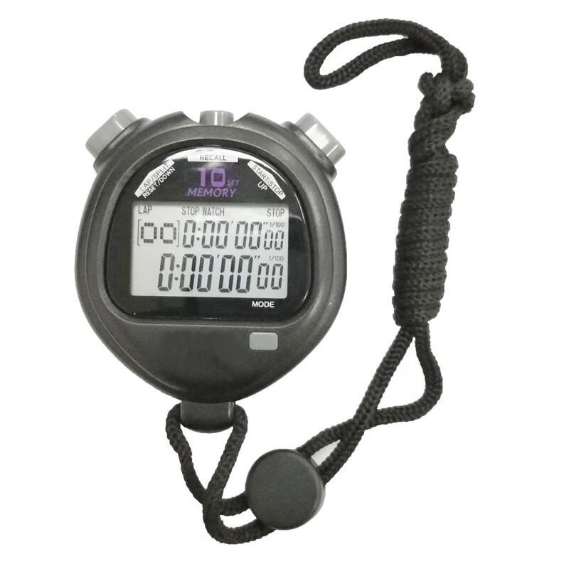Aisheng 10-Lap Multi-Function Digital Stopwatch