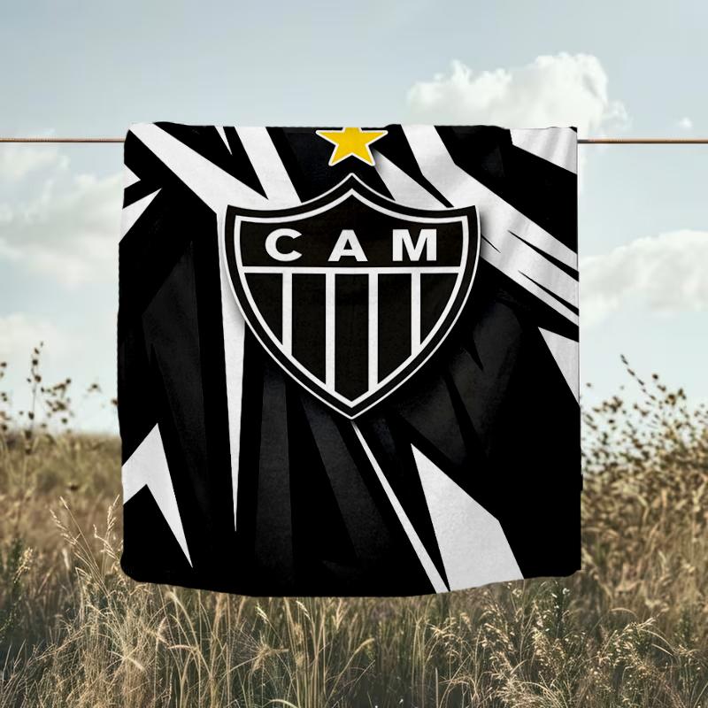 1PC Love For Atlético  Printed Soft Flannel Blanket Throw for Adult Bedroom Living Room Sofa Camping Travel Fan gifts Christmas Gifts