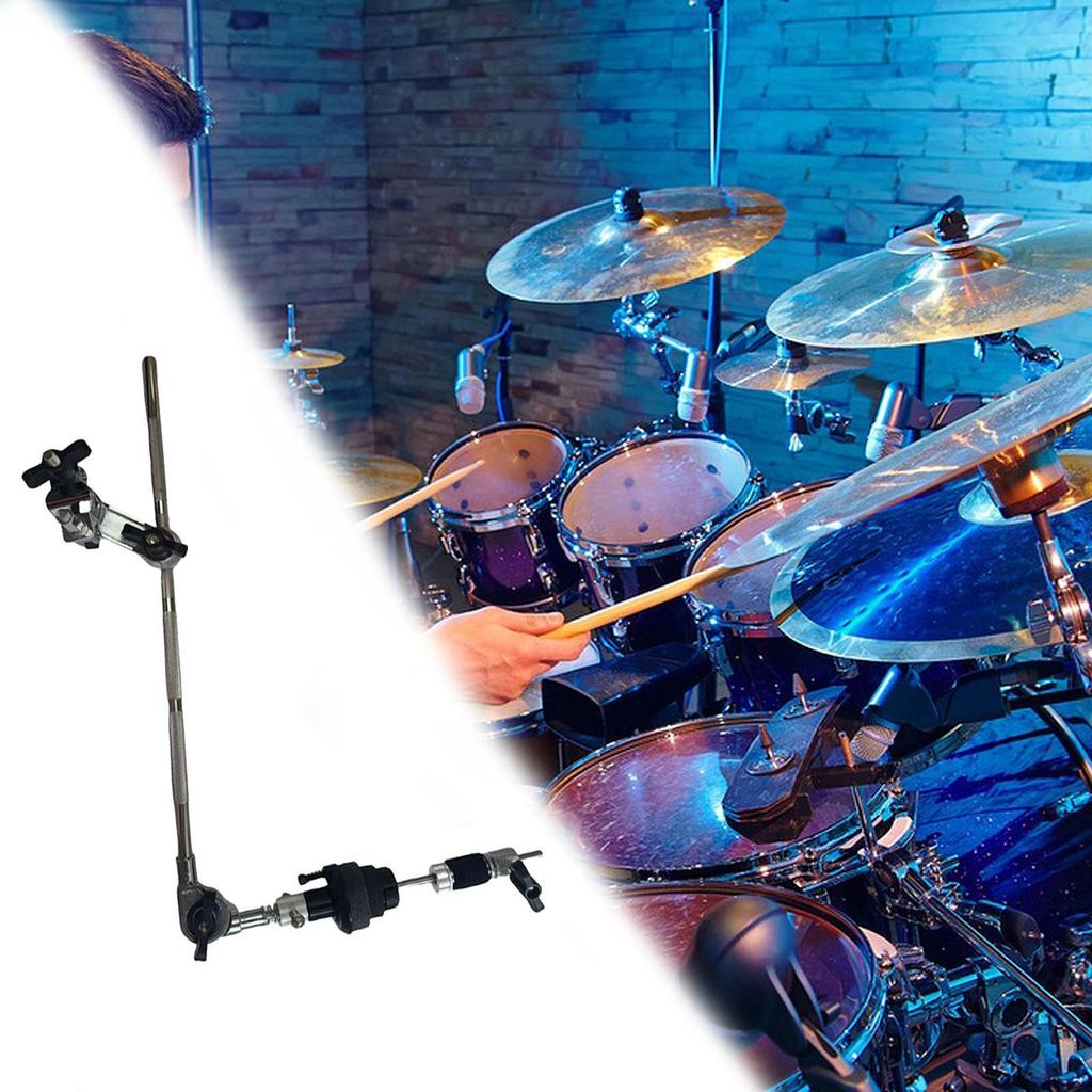 Cymbal Stand Arm Drum Clamp Removable with Adjustable Tension for Auxiliary Hi Hat