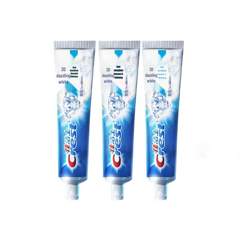 Crest 3D White Dual Effect Whitening Toothpaste