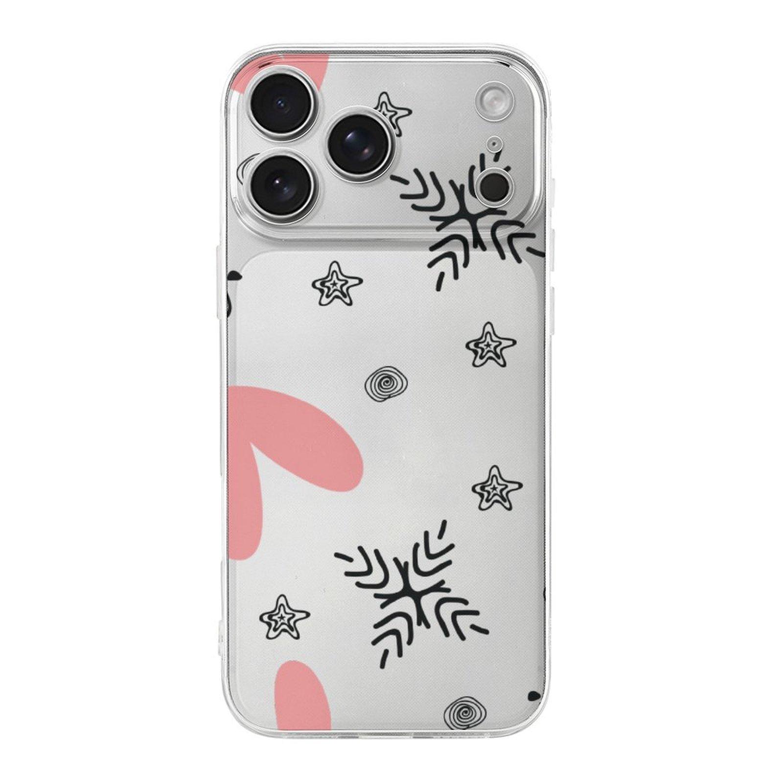 

1 Pack For Iphone 17/17Air/17Pro/17ProMax TPU Shockproof Case With Corner Bumper, Scratch Resistant Back, and Flexible Design IPHONE-17ProMax белый