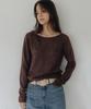 ANDNEEDS Tina Lace Long Sleeve (Brown)