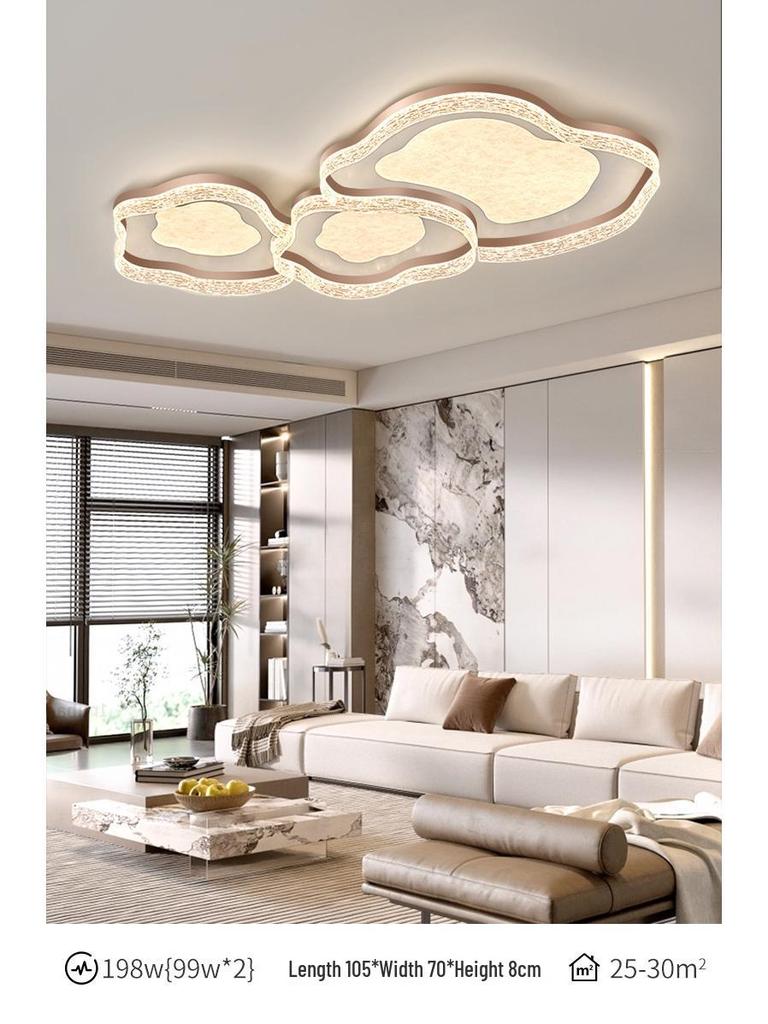 Modern Minimalist Ceiling Light Package for Living Rooms & Bedrooms