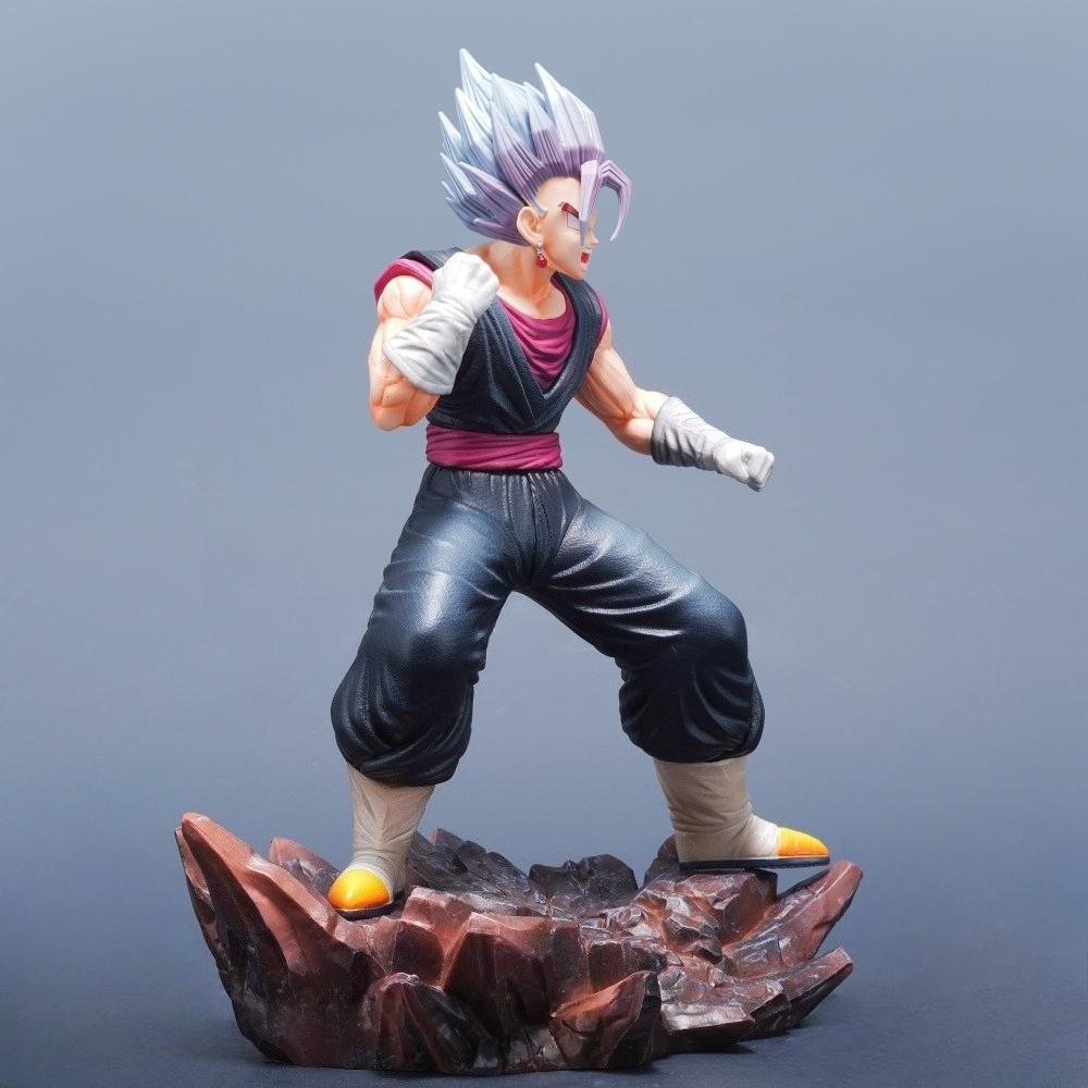27cm/10.63in Anime Dragon Ball Figure Vegetto Action Figures Pvc Statue Desktop Ornamen Collection Model Toys Gifts Round Sensory Compression Bouncy