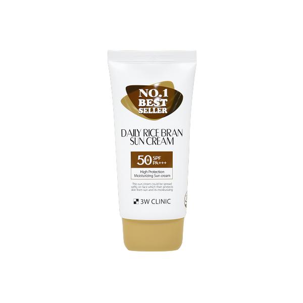 

3w Clinic Ежедневный солнцезащитный крем с рисовыми отрубями SPF50+ PA++ 70 мл (3 варианта) #Sun Cream 70ml X 1pcs