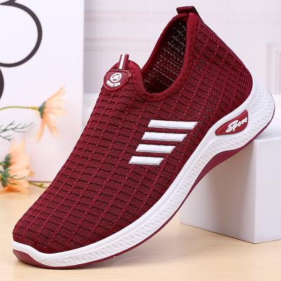 Damen Slipper Sneaker Leichte Freizeitschuhe Laufschuhe für Frühling und Sommer