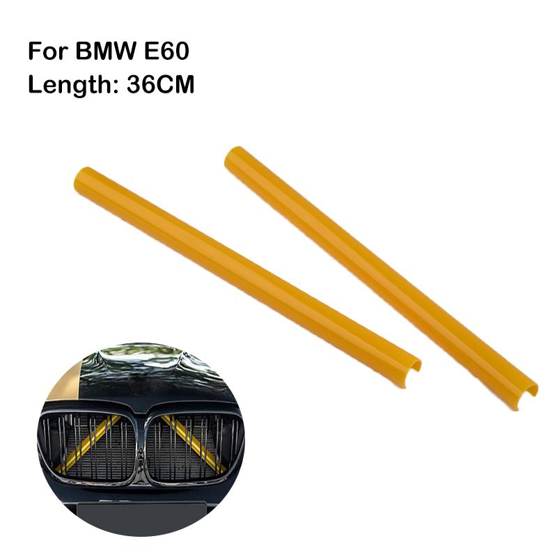 2pcs Car Front Grille Trim Strips For BMW F30 F31 F32 F33 F34 F36 F20 F21 F22 F23 G29 Car Sport Styling Decoration Accessories