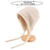 Imitation Mink Fur Lace-up Pullover Cap Women Plush Fisherman Hat Winter Warm Ear Protection Headgear Bonnet Solid Velvet Beanie