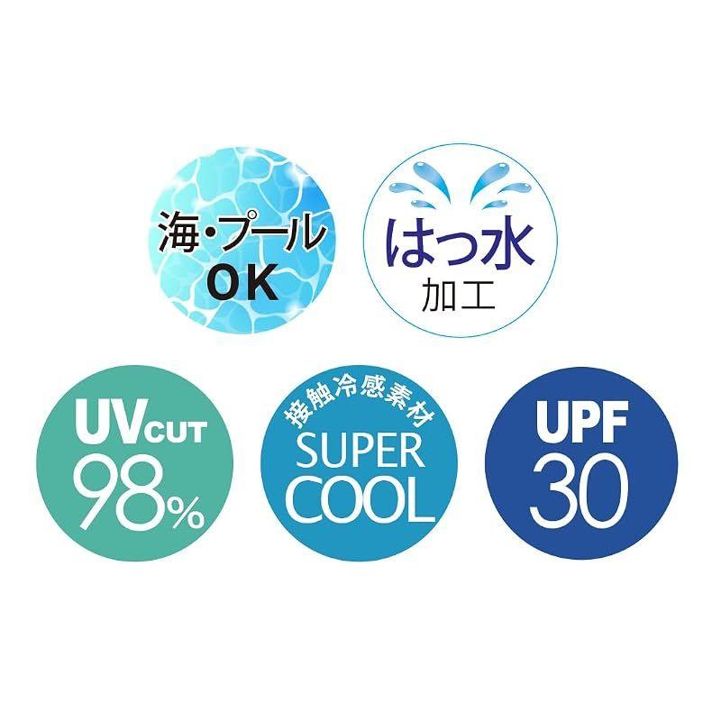 Used [NEW] [ICE BOLERO] UV Protection, Sun Protection, Contact Cooling, UV Rays, Cooling Bolero, Water Repellent Ice Bolero, 3-WAY, Free Size, Black,