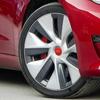 ZLKQ1 4Pcs 56/60/65mm Car Wheel Stickers Center Hub Cap Car Emblem Badge Decal For Ford Focus Fiesta Ranger Mondeo S-MAX Kuga Mustang