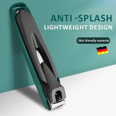 Kleštičky na nehty Anti-Splash nůžky na nehty Odnímatelné designové nůžky na nehty Nerezová manikúra na nehty