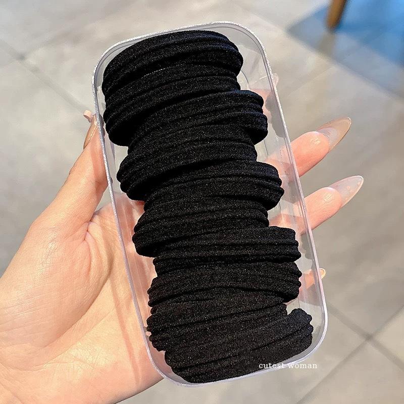 High Ponytail Hair Band with Elastic Hair String, High Elasticity and Durability, for Tying Hair Into A Bun.
