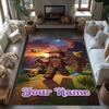 Minecraft Personalized Text Area Rug Design For Bedrooms Study Room Living Rooms Kitchen Antislip Carpet Anime Office Decor Wedding Party Gift