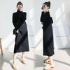 Women's High Neck Mid-Length Knitted Sweater Dress - Autumn/Winter 2025 Collection