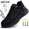 Anti Static Protection Shoes With Insulation 10 Kv Safety Shoes Men Anti-Smash Anti Puncture Indestructible Shoes Work Sneakers