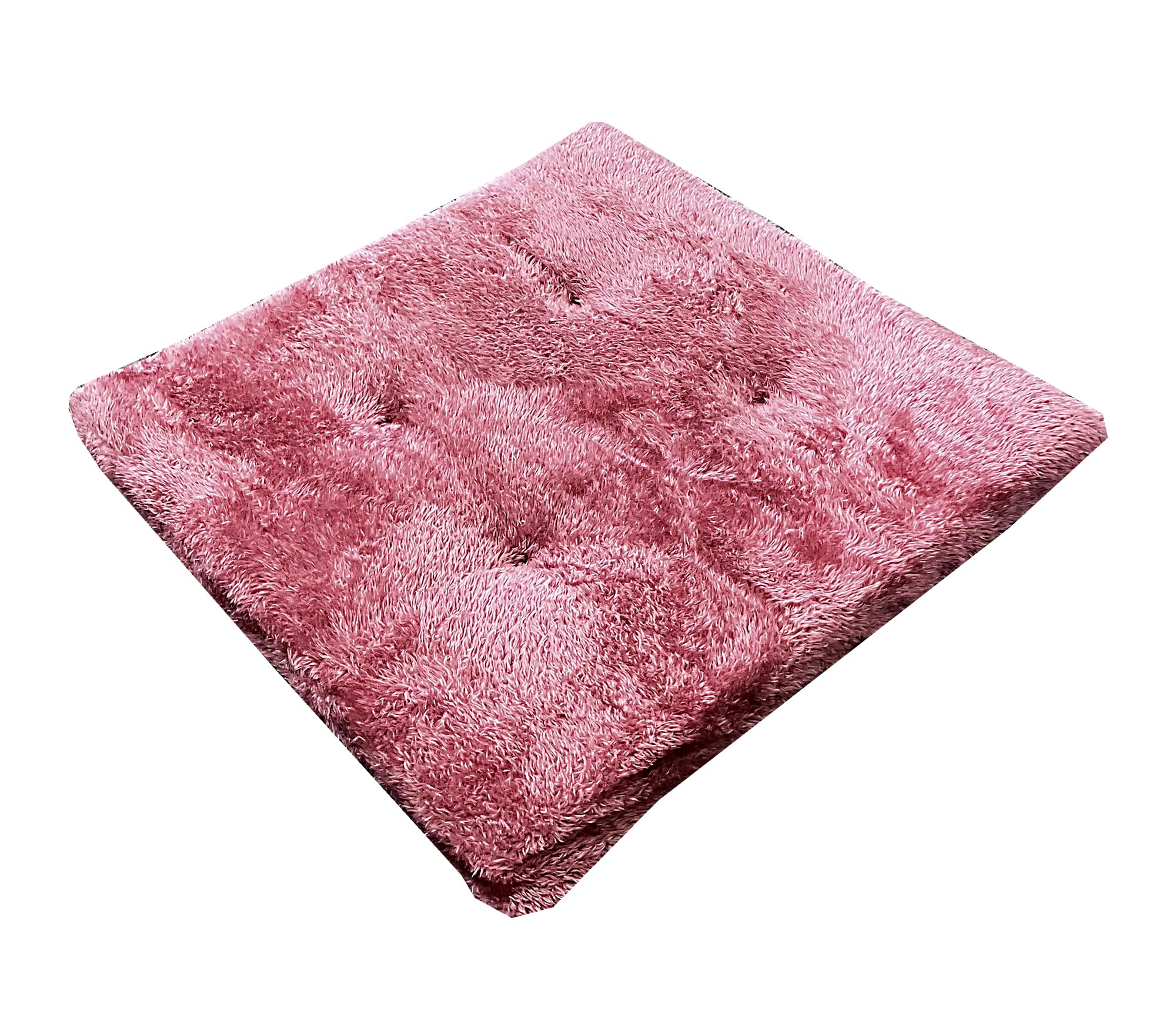 

Newmeyer Seat Cushion for Dining Solid with Drawstring Chairs, 40x40, Rose, Fluffy, Color,