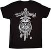 MOTORHEAD cd lgo HIRO DAGGER CREST Offizielles SHIRT XXL 2X Neu lemmy kilmister Unisex T-Shirt