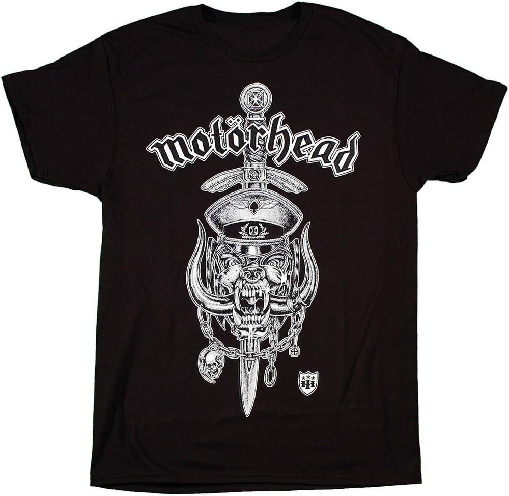 MOTORHEAD cd lgo HIRO DAGGER CREST Official SHIRT XXL 2X New lemmy kilmister Unisex T-Shirt S