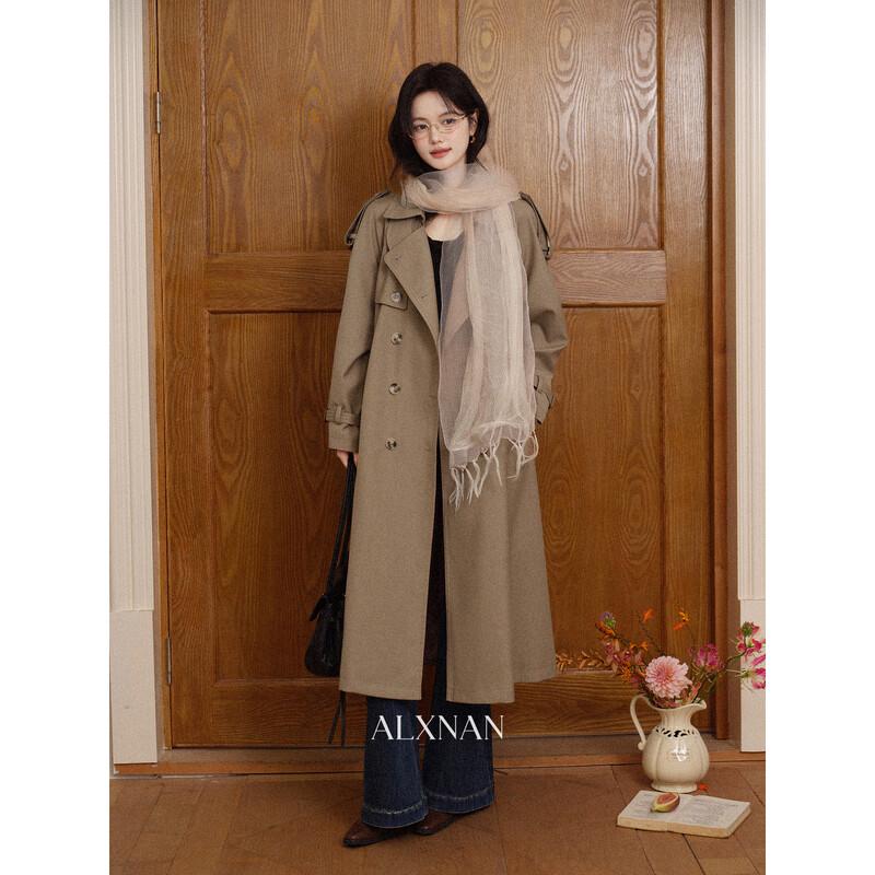 Lu Xiang Nan Women's Long Trench Coat