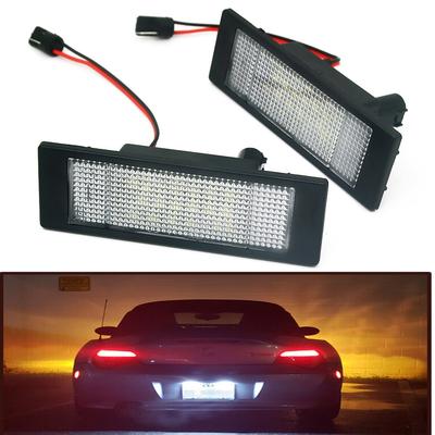 2XAuto LED Kennzeichenleuchte Canbus für BMW E81 E87 E63 E64 E89 Z4 F20 F21 MINI R55 R60 R61 Lichtquelle Zubehör