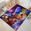 "Colorful Cartoon Characters Decorative Carpet for Living Room Decor" Suitable for use as an anti-slip for living room bedroom sofas