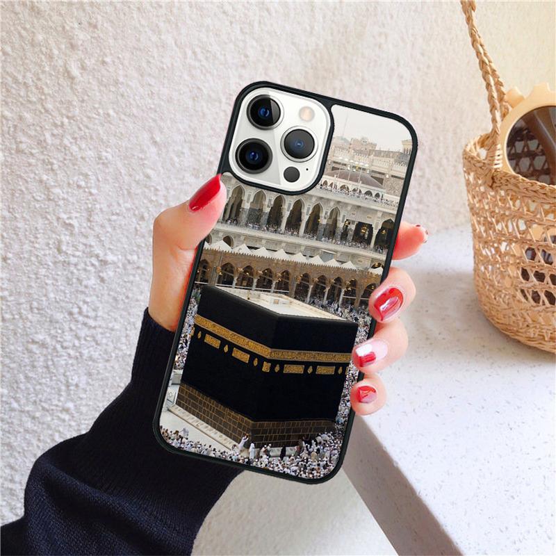 Holy Mosque Makkah Phone Case for iPhone 17 Air 16 Coque 15 14 12 13 PLUS 11 PRO MAX Back Cover Fundas Shell