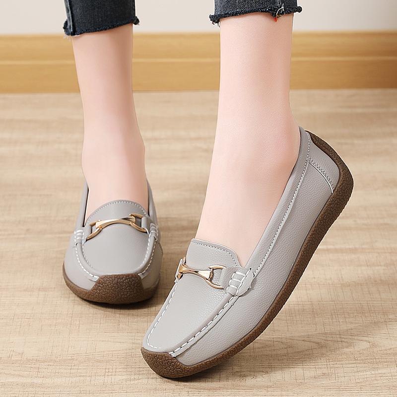 Designer Women Casual Shoes Leather Slip On Flat Shoes Women Loafers Luxury Brand Sneakers for Women
