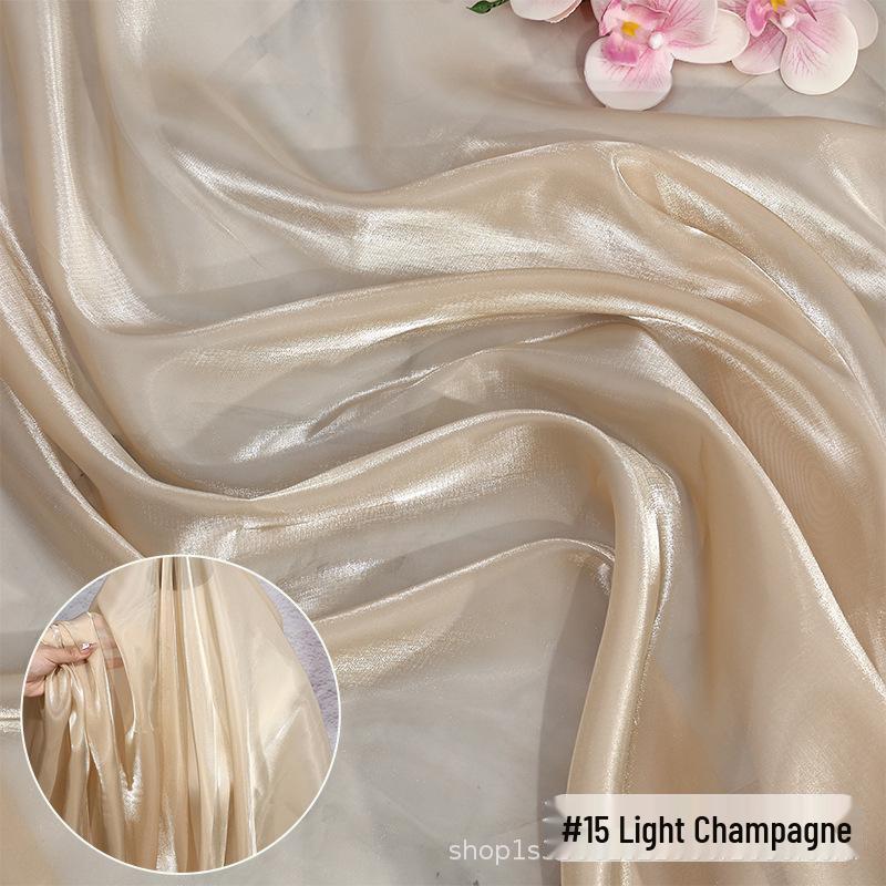 

Кристальная сатиновая органза для ханьфу, свадебных и вечерних платьев, детской одежды
