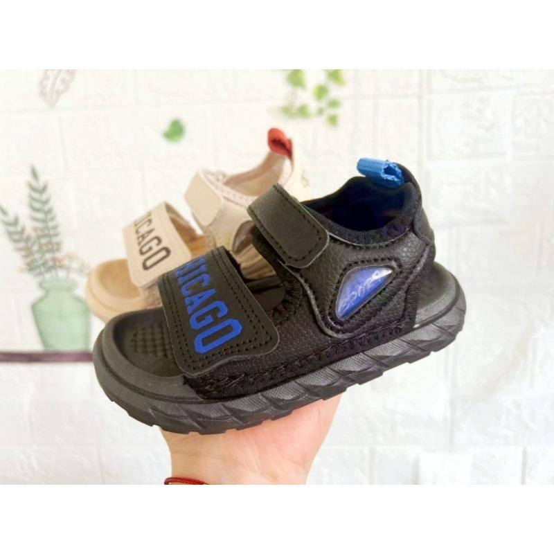 New Boys' Sandals, Big Kids' Summer Open-Toe Children's Sandals, Soft-Soled Anti-Slip Little Kids' Beach Sandals