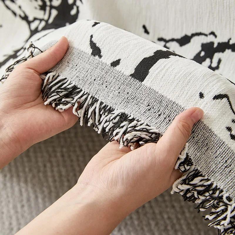 Chenille Sofa Handtuch Neues Rutschfestes Sofaüberwurf Tuchhandtuch Fortschrittliches Gefühl Eine Ganze Vollflächige Sofakissenabdeckung
