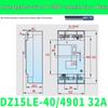 Chint DZ15LE-4901 Circuit Breaker with Leakage Protection, 2P/3P/4P, Plastic Shell, 63A/100A