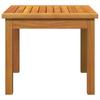 Side Table Oil Finished Natural Solid Acacia Wood