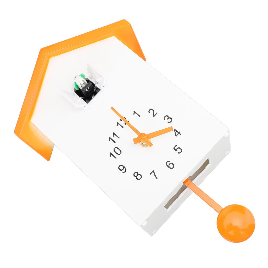 Bird House Wall Clock Bird Voice Call Stylish Decorative Wall Clock for Bedroom Living Room