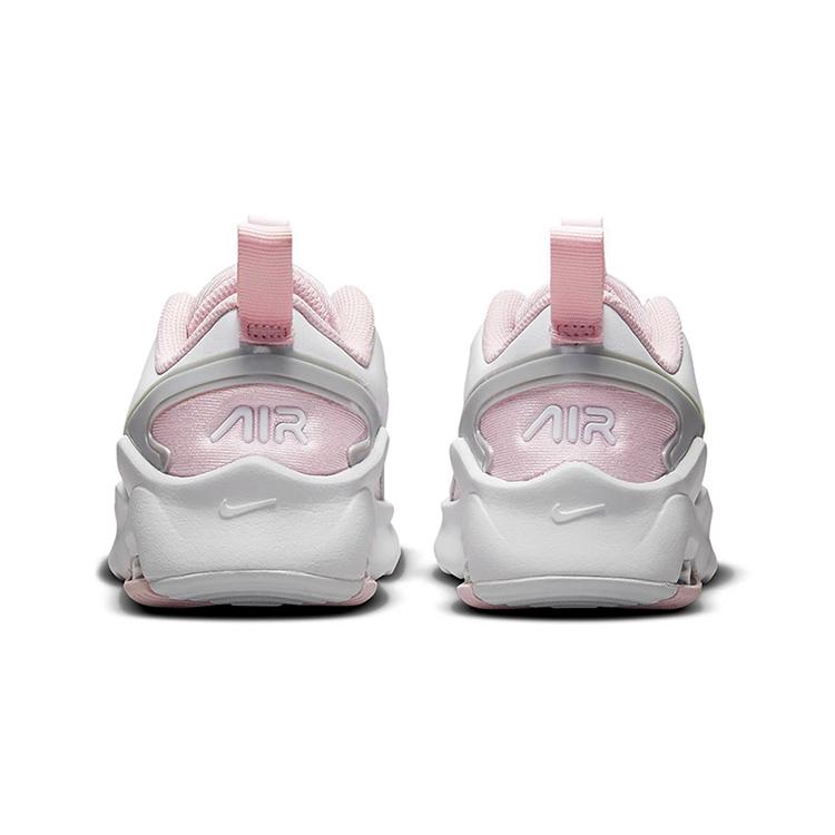 Nike Air Max Bolt Comfortable Low top Running Shoes Pink White Kids' CW1627-600