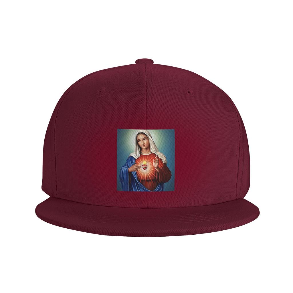 Immaculate Heart of Mary Virgin Mary Baseball Caps Snapback Fashion Baseball Hats Breathable Casual Casquette Outdoor for Unisex