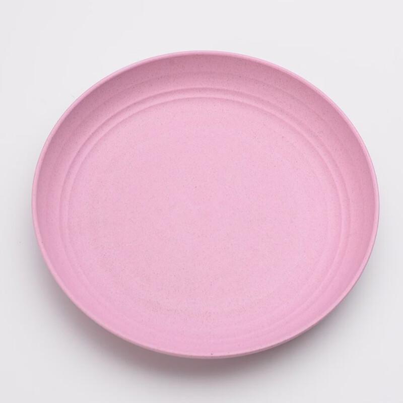 

ZISIZ Multipurpose Plastic Round Plates (4-Pack)