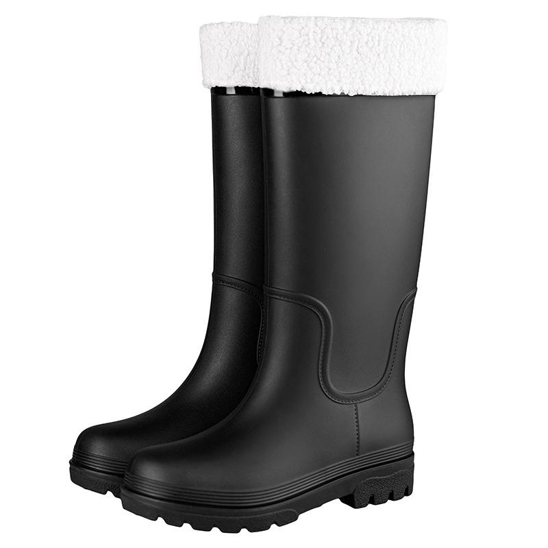 Fashion rain boots cm extra high rain shoes women's water boots waterproof outer wear water shoes long rubber shoes