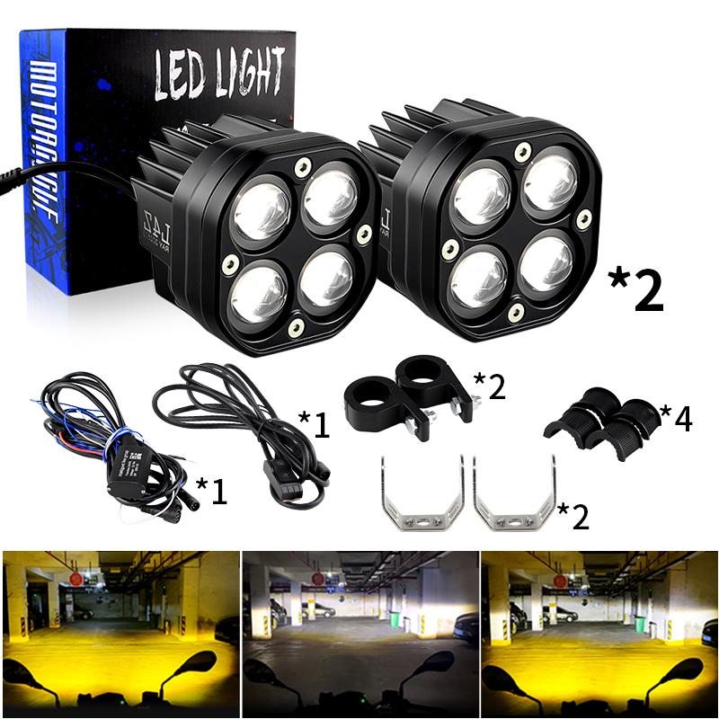 

1 Set For BMW R1200GS F850GS F750GS Motorcycle Headlight LED For Kawasaki Z750 Z800 Z900 Z1000 Universal Super Bright Headlight