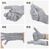5-Level Cut-Resistant Gloves - Food-Grade Kitchen & Garden Protection, Anti-Slip Grip for Fishing & Labor Safety